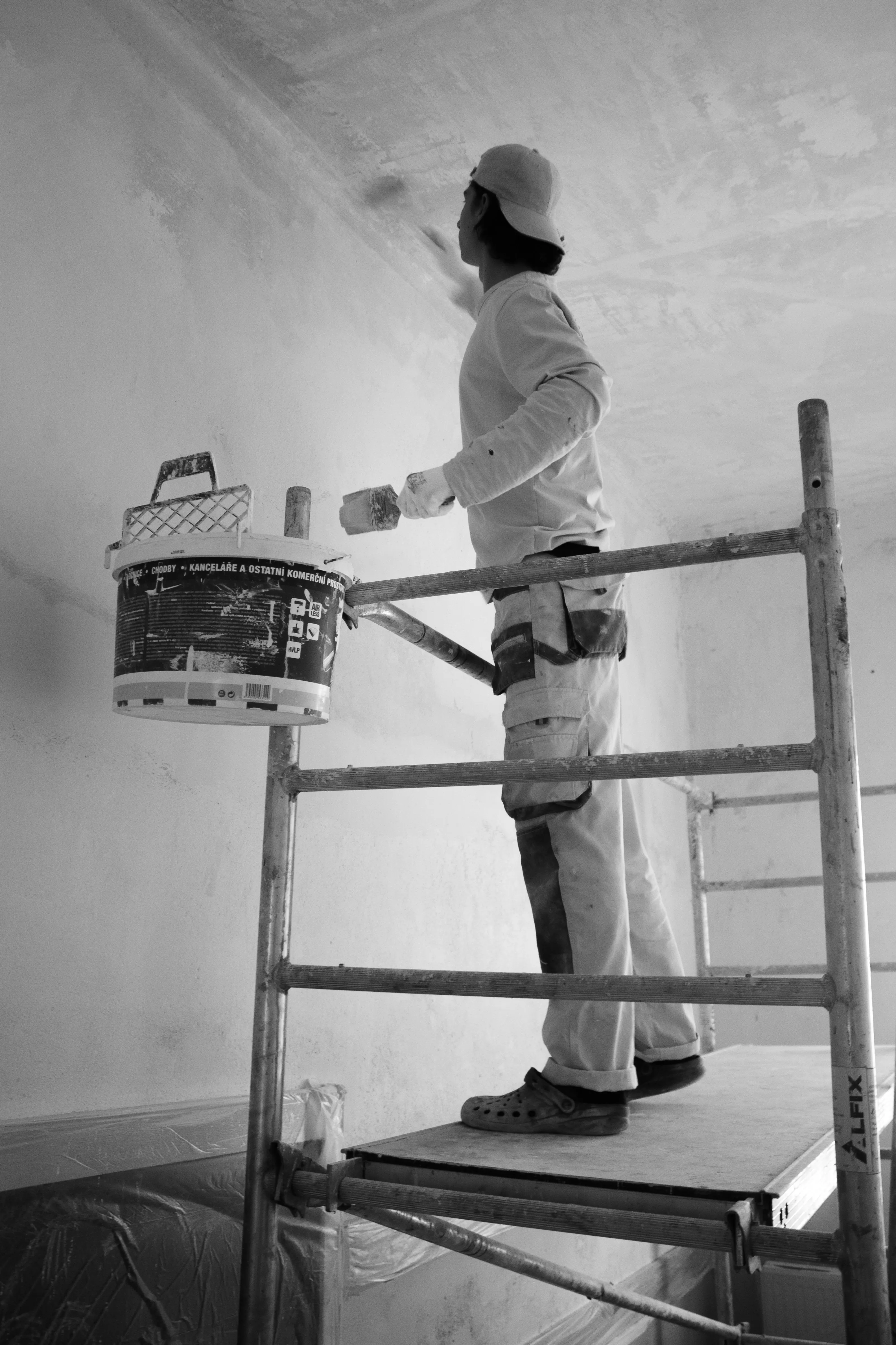 Dutzende Handwerker
